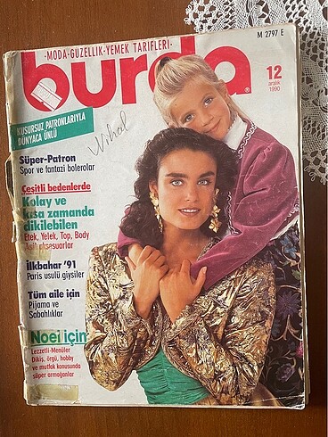 1990 Aralık Burda dergisi