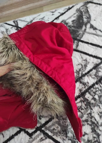 Kırmızı Fermuarlı Kısa Street Style Kadın Ceket - Görsel 9