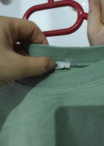 Kadın Uzun Kollu Salaş Haki Tunik - Görsel 4