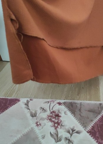 Kadın Kahverengi Uzun Kollu Salaş Tunik - Görsel 3