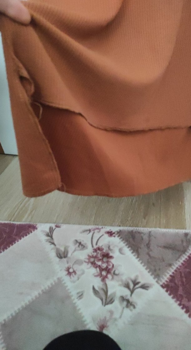 Kadın Kahverengi Uzun Kollu Salaş Tunik - Görsel 3