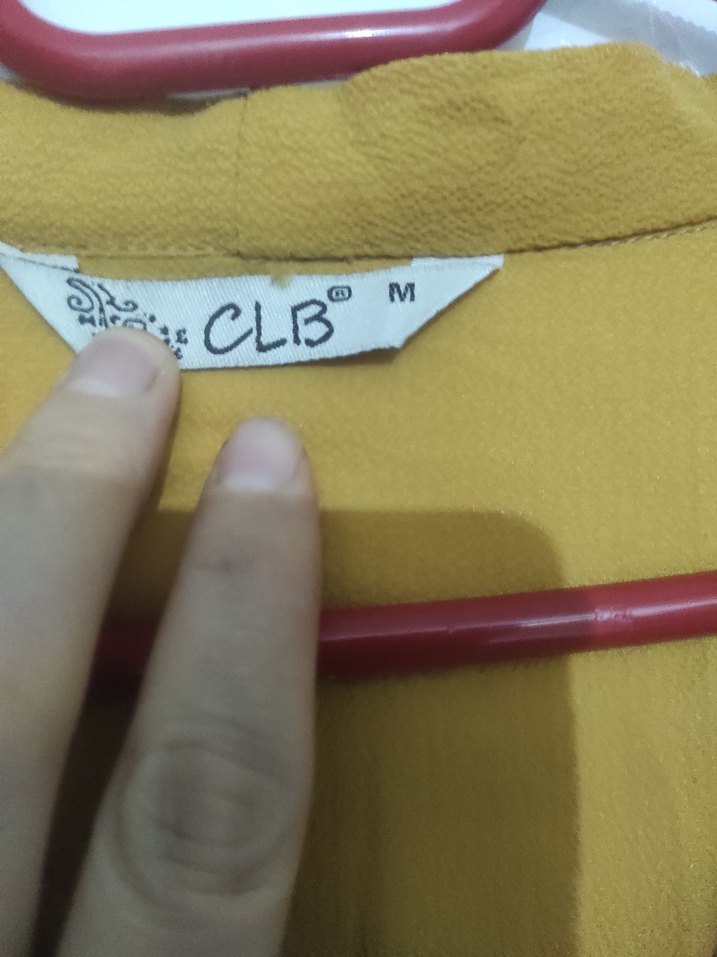 Sarı Uzun Kollu Salaş  tunik - Görsel 2