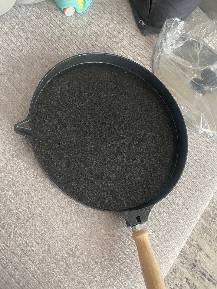 Falez Siyah Tava ve Kapak Seti - Görsel 3