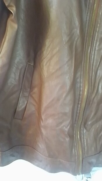 Erkek deri mont  - Görsel 4