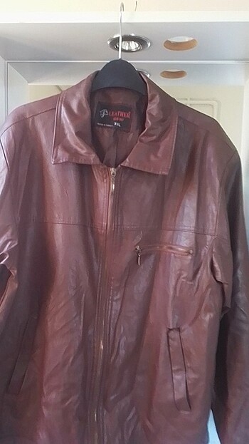 Erkek deri mont  - Görsel 5