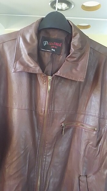 Erkek deri mont  - Görsel 6