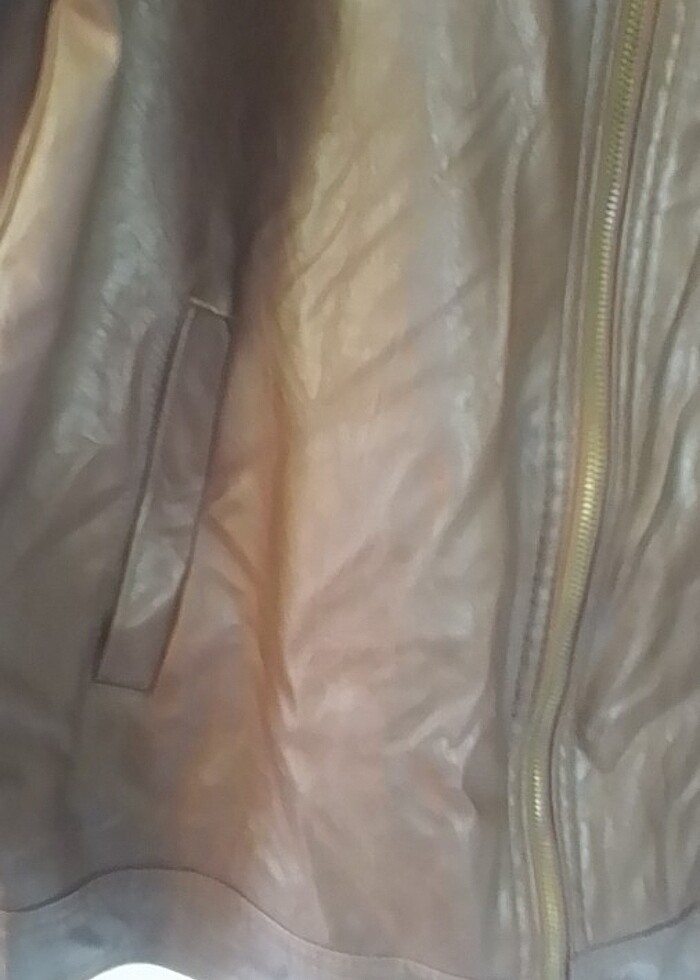 Erkek deri mont  - Görsel 4