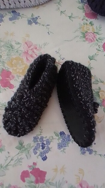 Örgü babet patik modelleri - Görsel 2