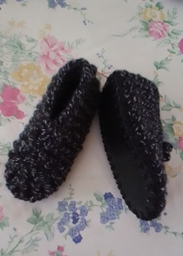 Örgü babet patik modelleri - Görsel 2