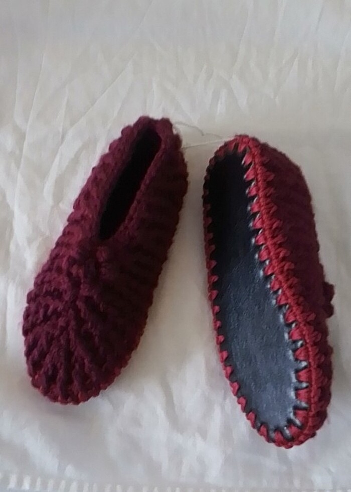 Örgü babet patik modelleri - Görsel 2