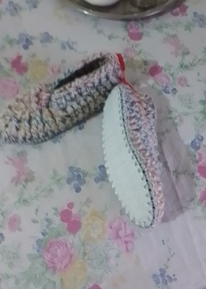 Örgü babet patik modelleri - Görsel 2