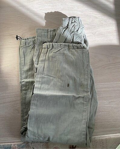 32 Beden haki keten pantalon