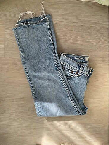 32 Beden mavi Renk mango jean