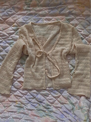 Bershka bej transparan hirka