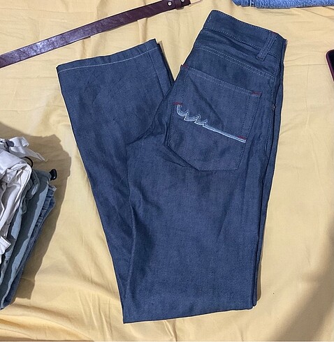 vintage gri pantalon