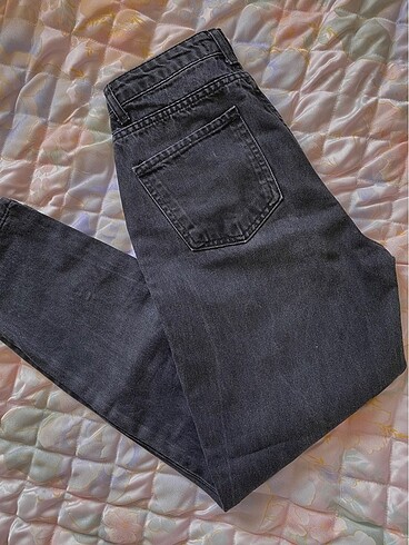 36 Beden siyah mom jean