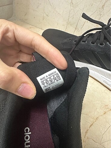 38,5 Beden siyah Renk Adidas ayakkabı
