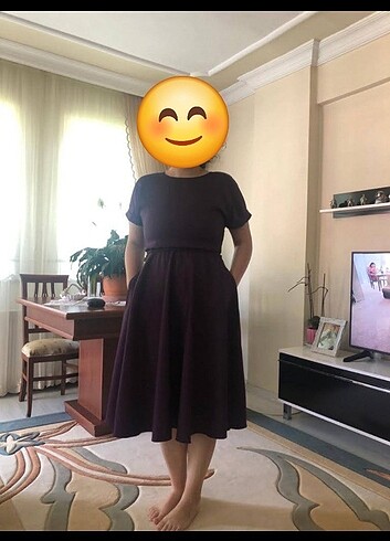 Diğer Bidolu marka mor elbise