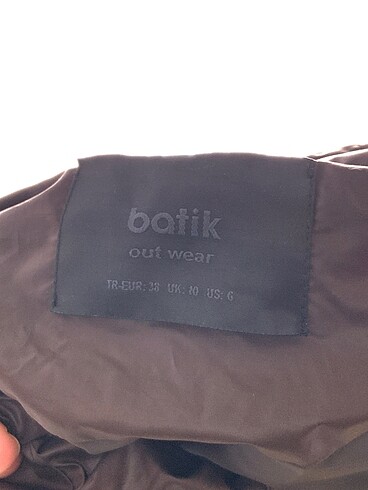 38 Beden sarı Renk Batik Mont %70 İndirimli.