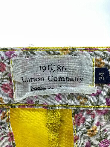 34 Beden sarı Renk Limon Company Mini Şort %70 İndirimli.
