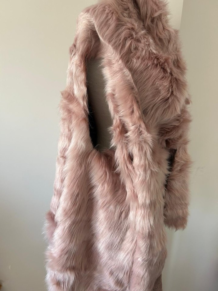 Trendyol Pudra Kürk Yelek - Görsel 2