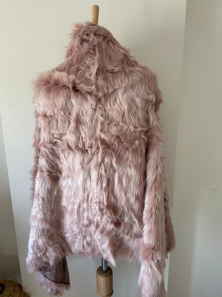 Trendyol Pudra Kürk Yelek - Görsel 3