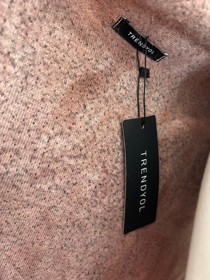 Trendyol Pudra Kürk Yelek - Görsel 5