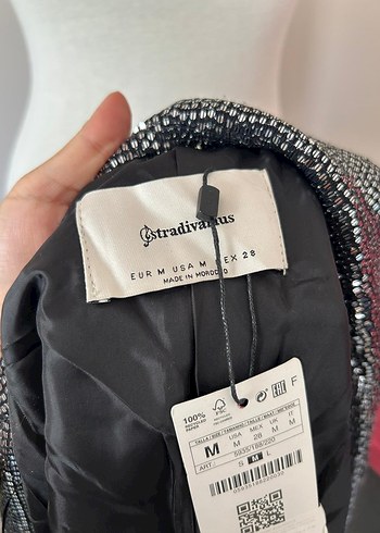 Stradivarius Payetli Kadın Blazer - Görsel 2