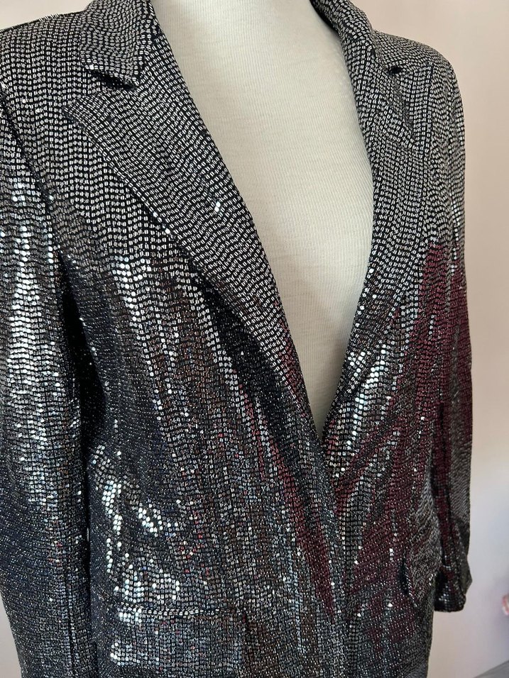 Stradivarius Payetli Kadın Blazer - Görsel 5