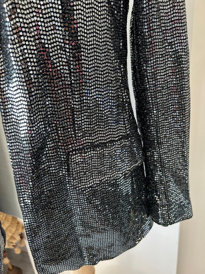 Stradivarius Payetli Kadın Blazer - Görsel 4