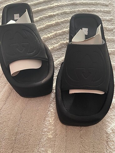Siyah Gucci Model Terlik