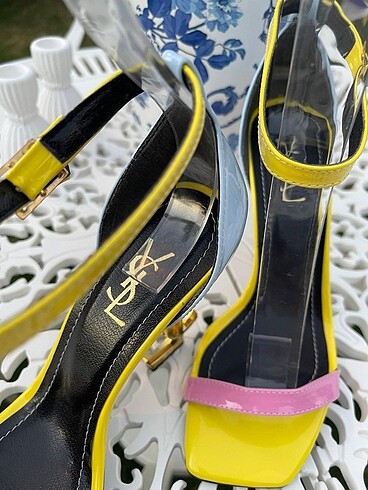 36 Beden çeşitli Renk YSL multi renk sandalet