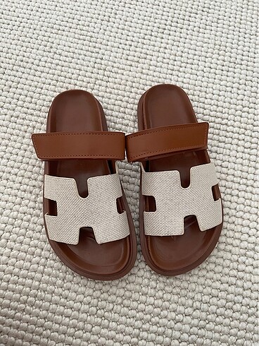 Hermes Model Taba Krem Terlik