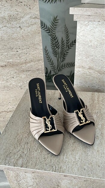 YSL Model Topuklu Terlik