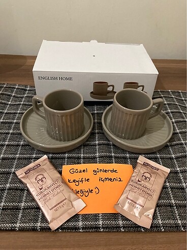 English home 2?li kahve fincan takımı