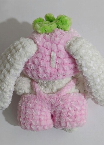  Beden Renk Amigurumi Tavşan Dolgu Oyuncak