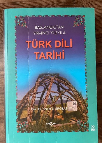 Başlangıçtan 20. Yüzyıla Türk Dili Tarihi Kitabı Ahmet Ercilasun