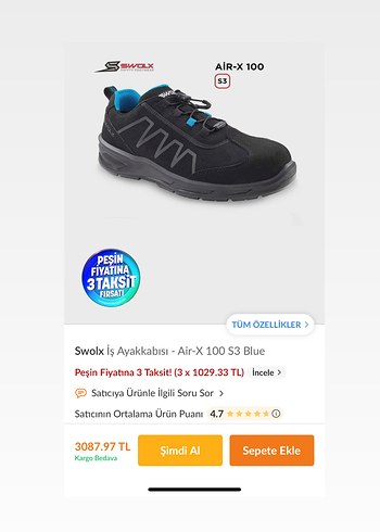 Swolx kışlık iş ayakkabısı - Görsel 3