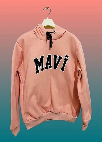 MAVİ JEANS 3 İPLİK ŞARDONLU SWEATSHİRT
