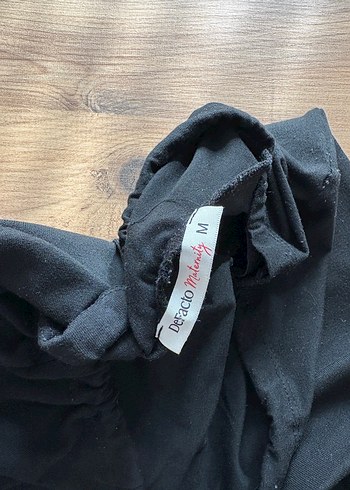 Siyah Kadın hamile Taytı - Görsel 2