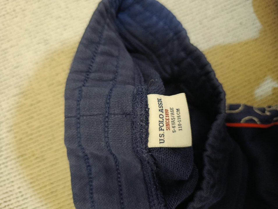 USPA Lacivert Baskılı Rahat Kesim  Eşofman Altı - Görsel 2