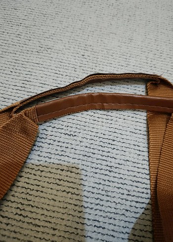 Bej Kadın Fermuarlı Günlük Çanta - Görsel 3