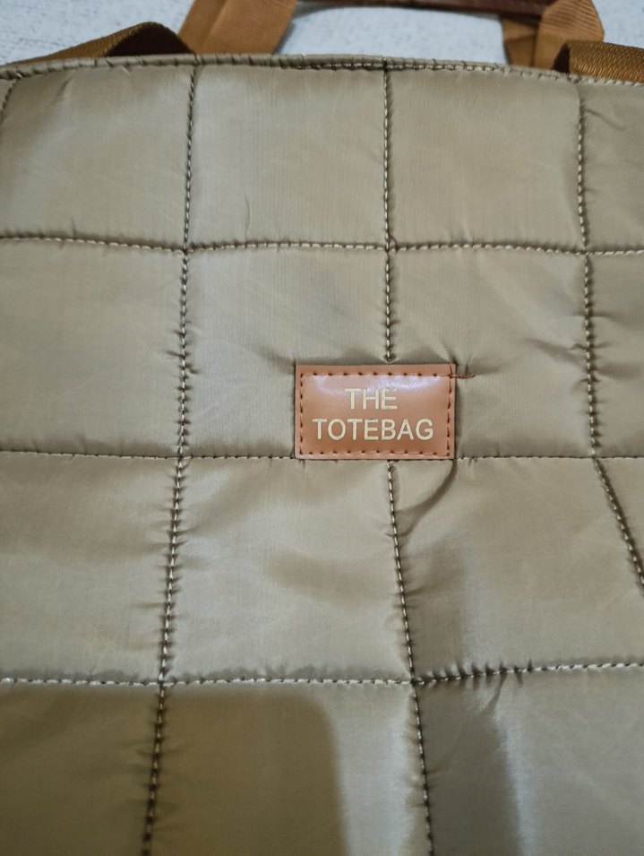 Bej Kadın Fermuarlı Günlük Çanta - Görsel 2