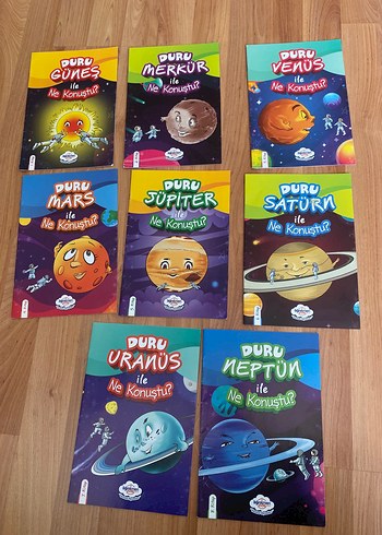 Duru ile Gezegenler Serisi - 8 Kitap