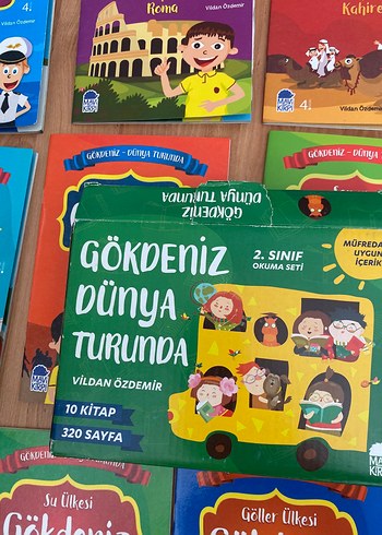  Beden Renk 2. Sınıf Okuma Seti - Gökdeniz Dünya Turunda