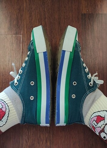 Turkuaz converse 