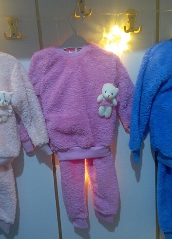 peluş pijama takımı