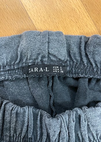 Gri Kadın Denim Rahat Kesim Eşofman Altı - Görsel 2