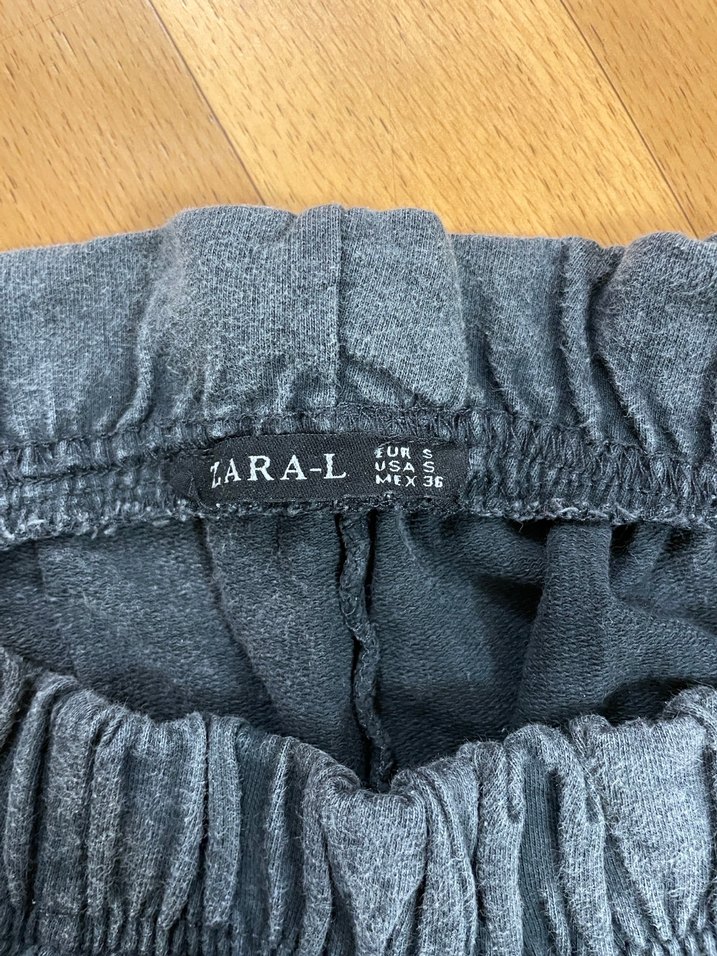 Gri Kadın Denim Rahat Kesim Eşofman Altı - Görsel 2