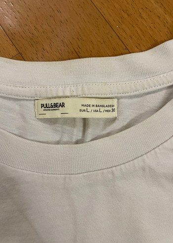 Beyaz Kısa Kollu Kadın Keten Tişört - Görsel 2